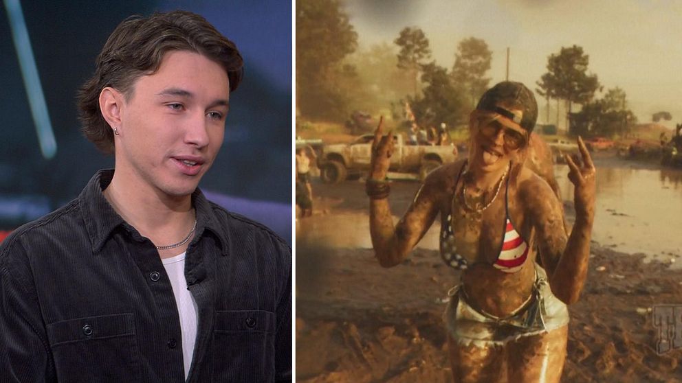 Reporter Daniel Wyser, bild från GTA