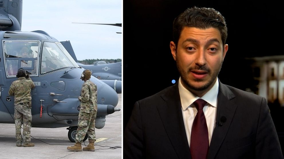 Fouad Youcefi. SVT:s Amerikakorrespondent om försvarsavtalet mellan Sverige och USA