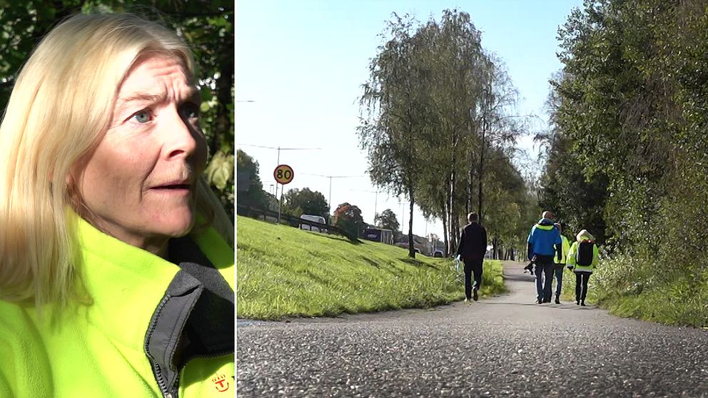 Till vänster Malin Lind, expert klimatanpassning Trafikverket