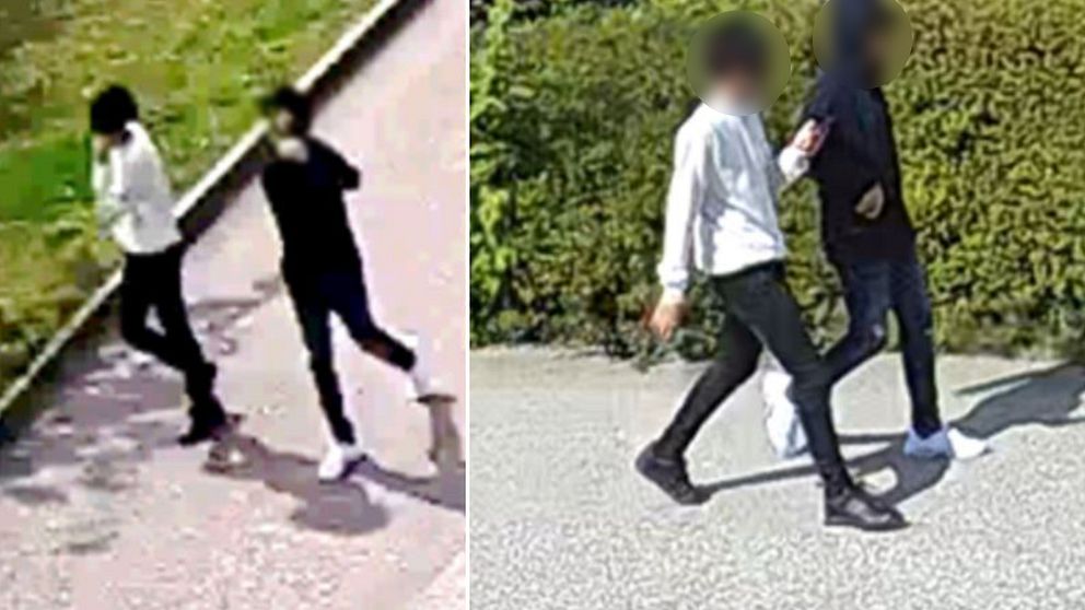 Två personer syns nära den mördade mannens villa i Skurup två dagar innan mordet.