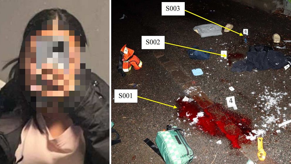 Den 20-åriga kvinnan som åtalas för mordet på en 17-åring i Marielund i Norrköping.