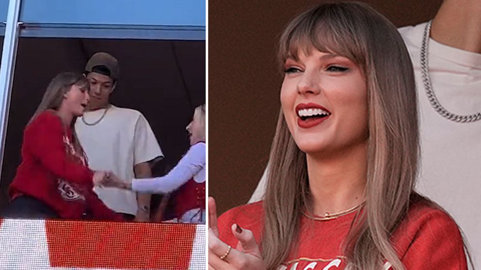 Taylor Swift som är aktuell med sitt nya album ”1989” har också hamnat i NFL:s strålkastarljus efter att hennes relation med NFL-stjärnan Travis Kelce blivit offentlig.