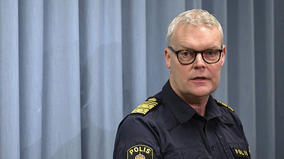 Lars Wirén, polisområdeschef för Örebro län.