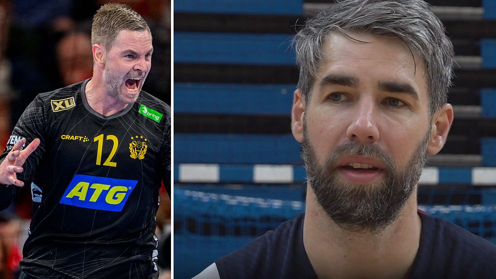 Andreas Palicka och Luka Karabatic