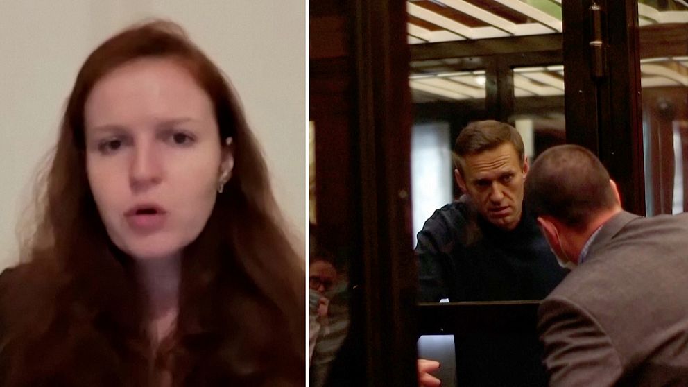 Kira Jarmysj och Aleksej Navalnyj