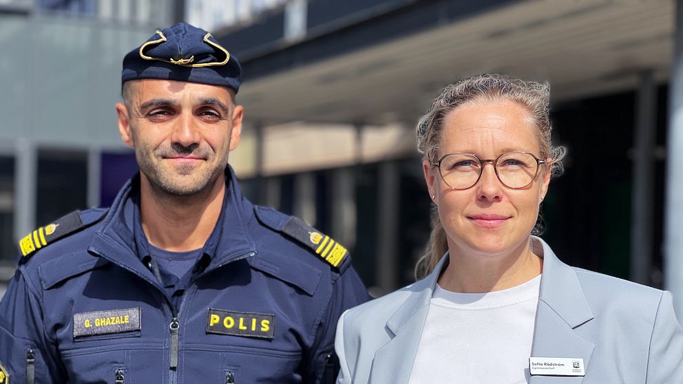 Kommunpolis och gymnasiechef i Varberg.