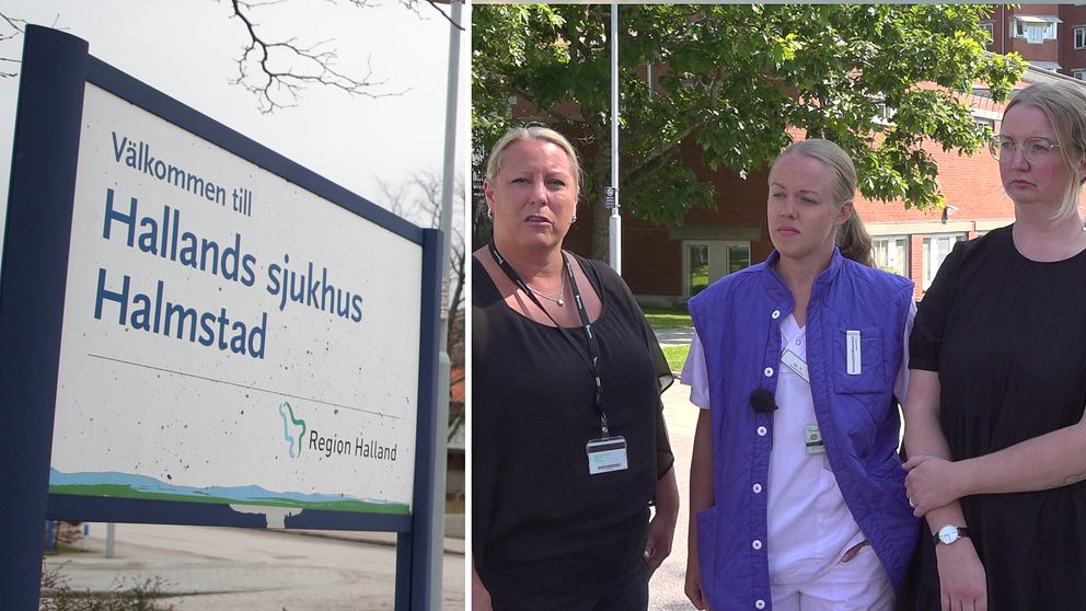 Personalen på Hallands sjukhus i Halmstad, avdelning 61, ger skarp kritik för den dåliga arbetsmiljön.