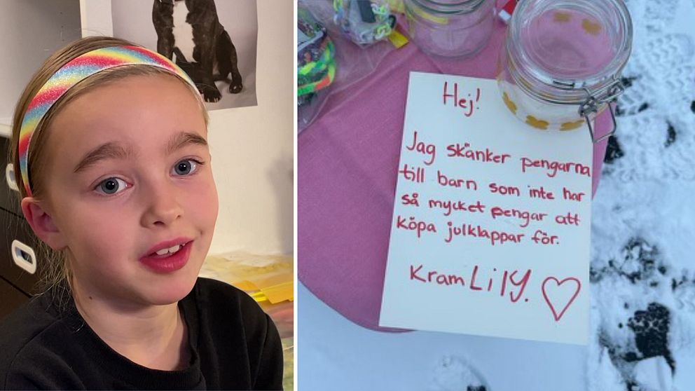 I klippet får du veta vad Lily själv önskar sig mest till jul.