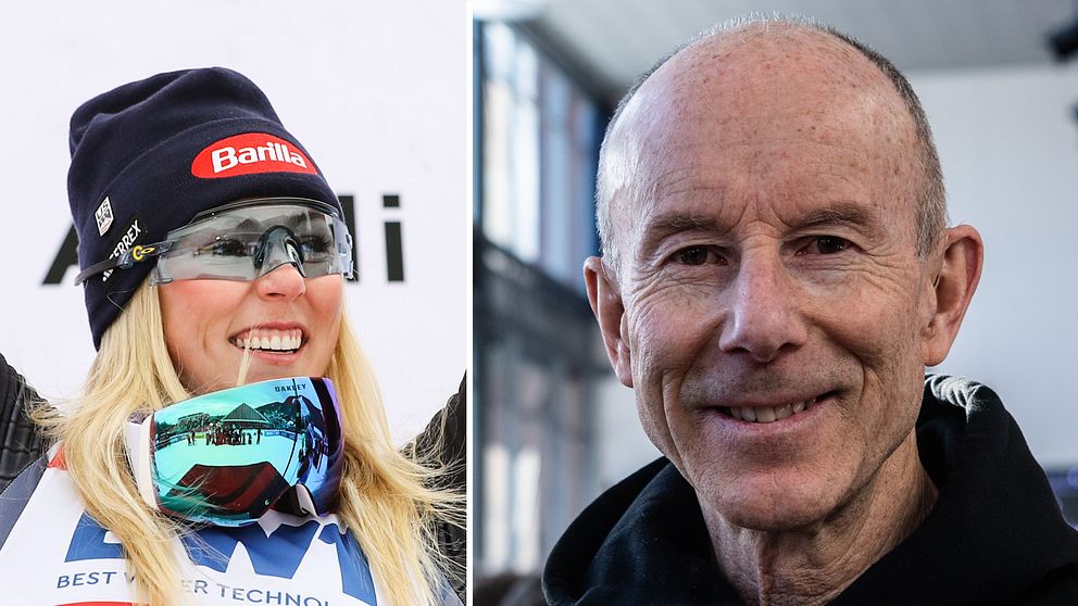 Mikaela Shiffrin och Ingemar Stenmark