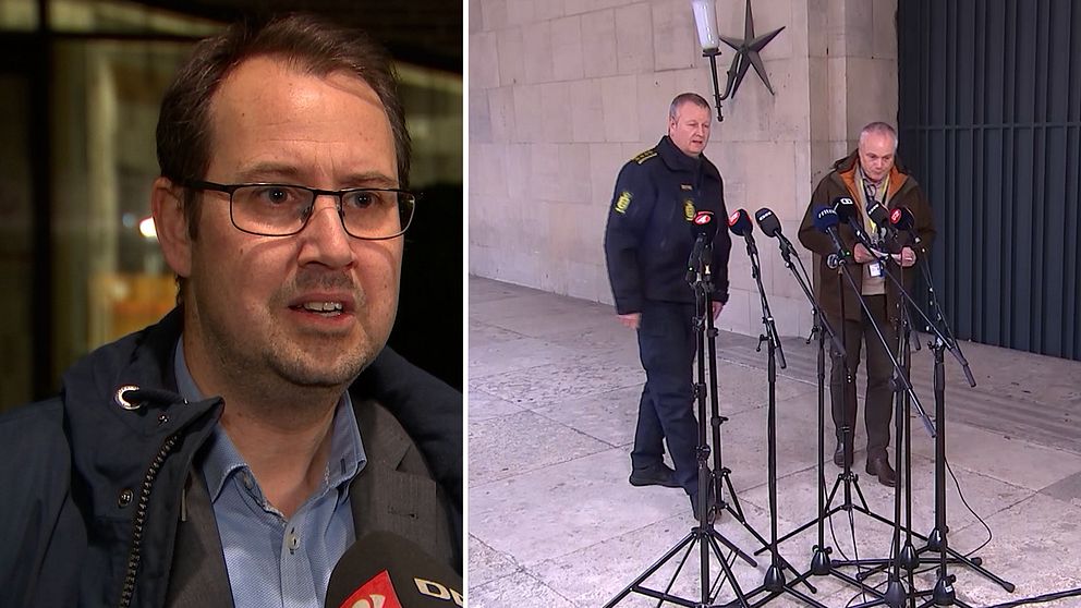 Åklagaren berättar om polisens arbete.