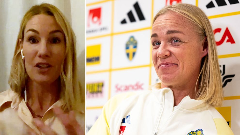 Hanna Marklund hyllar Caroline Seger.