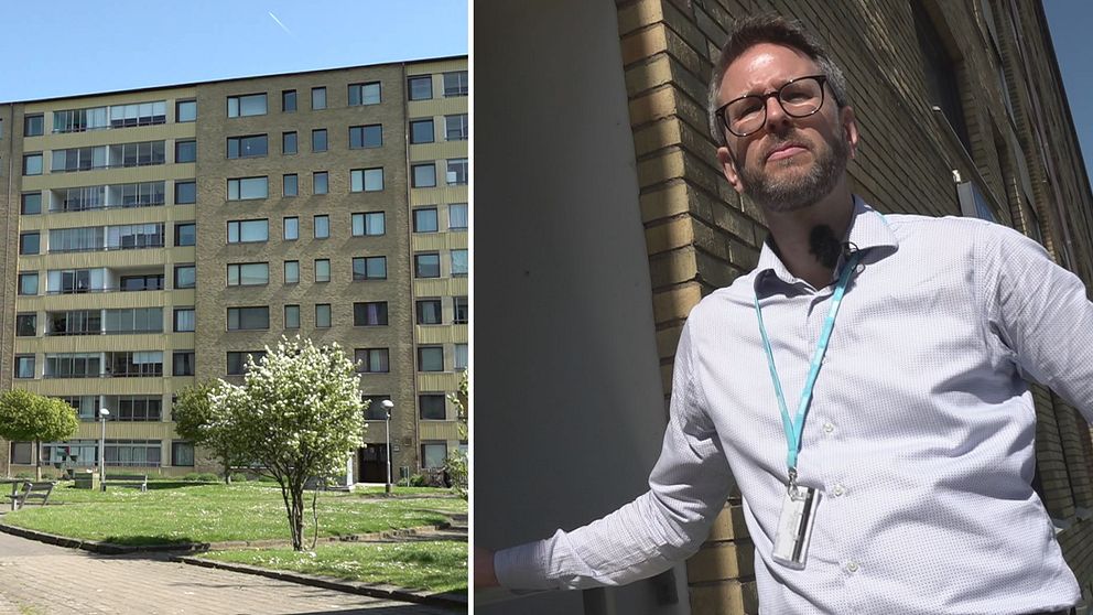 Hyreshus i Malmö och MKB:s fastighetsutvecklare Markus Nilsson.