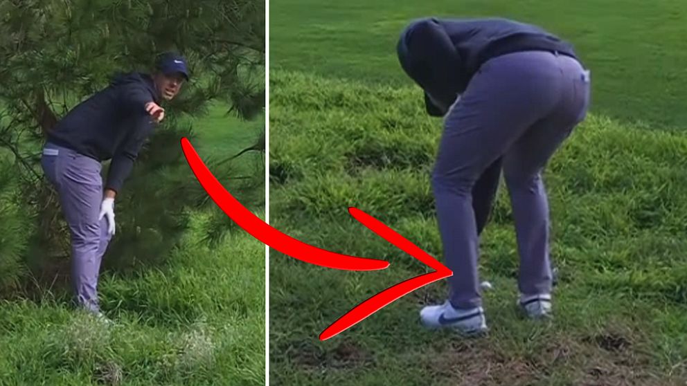 Rory McIlroy straffas för otillåtna draget på PGA-touren