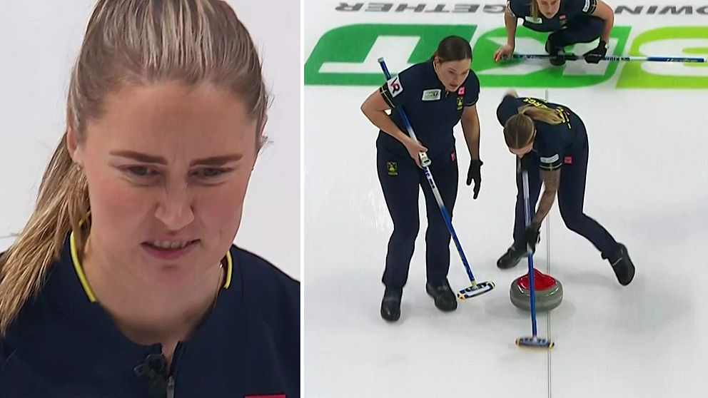 Sverige förlorade premiären mot Kanada i curling-VM