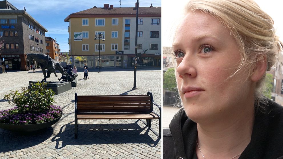 Hanna stoppade en kvinna på Stora Torget i Örnsköldsvik från att knivhugga en man.