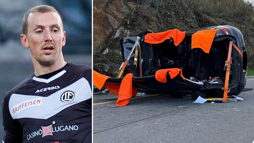 Ex-landslagsspelaren Alexander Gerndt skadad i trafikolycka.