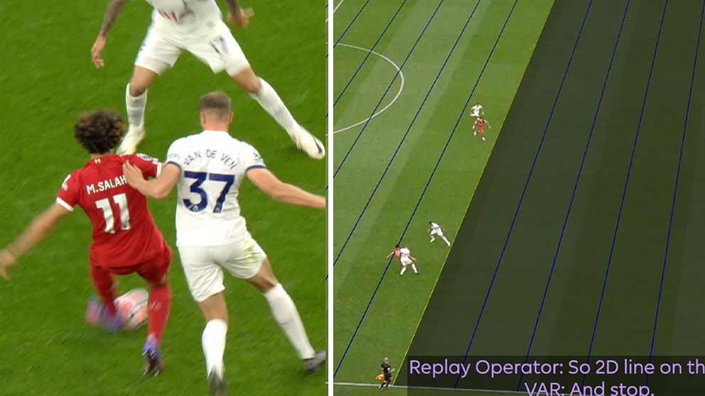 Premier League har släppt ljudfiler från VAR-rummet efter matchen mellan Tottenham och Liverpool