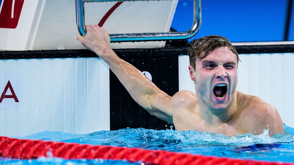 Bobby Finke är ny världsrekordinnehavare på 1 500 meter frisim.