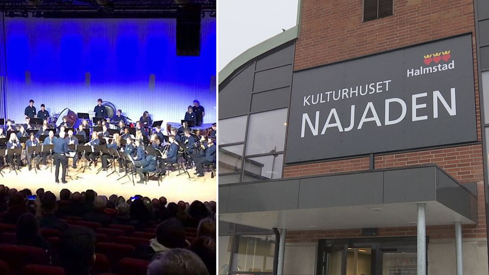 Kulturhuset Najaden i Halmstad.