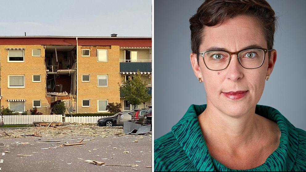 Helene Gestrin. Sprängning Ekholmen