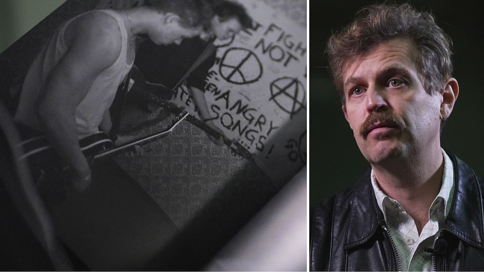 David Andersson är aktuell med boken ”Råpunk – The birth of Swedish Hardcore 1981–1989”