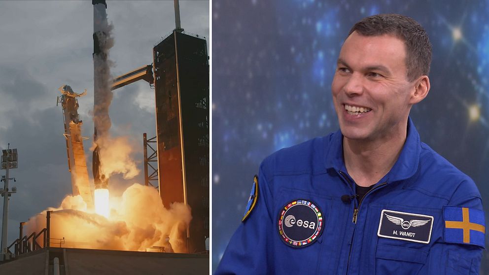 Hör astronauten Marcus Wandt berätta om färden tillbaka till jorden.