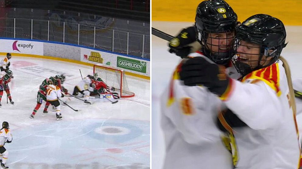 Jenniina Nylund gjorde två solomål för Brynäs