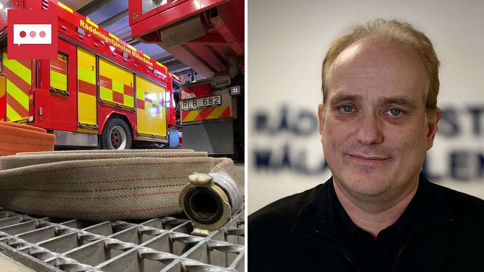 Tobias Erdsjö på Räddningstjänsten Mälardalen
