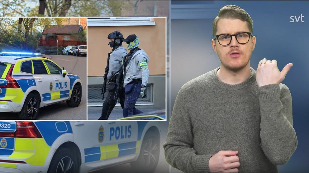 Polisbil Södermalm. Programledare