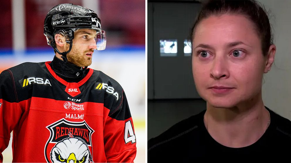 Adam Johnson och Jenni Hiirikoski