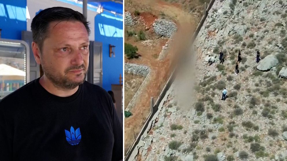 Platsen där Mosley hittades