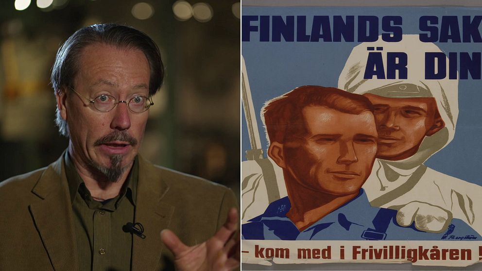 Armémuseumin arkistonhoitaja Rauno Vaara kertoo ruotsalaisista vapaaehtoisista Suomen talvisodassa.