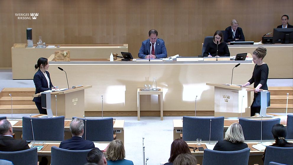 Debatt om antisemitism i riksdagen