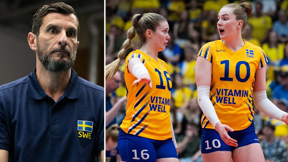 Giulio Cesare Bregoli och volleybollandslaget
