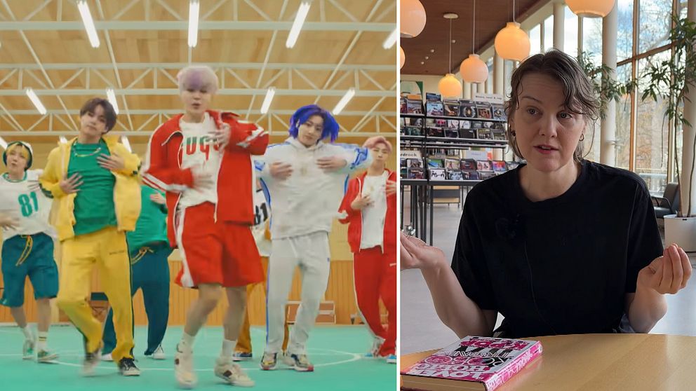 Peppade fans inför BTS på bio i Västerås | SVT Nyheter