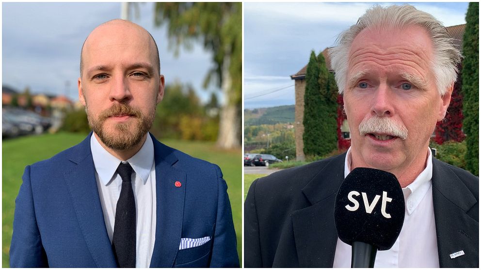 Anton Hammar (S) oppositionsråd i Ragunda och Lennart Raswill (C), kommunalråd i Ragunda.