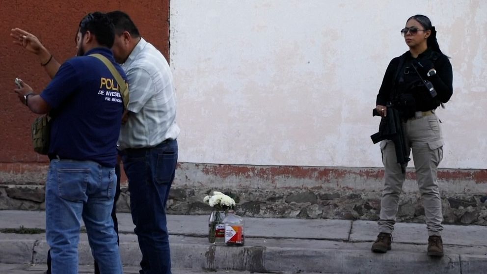 Mexikansk polis efter skjutning av presidentkandidat