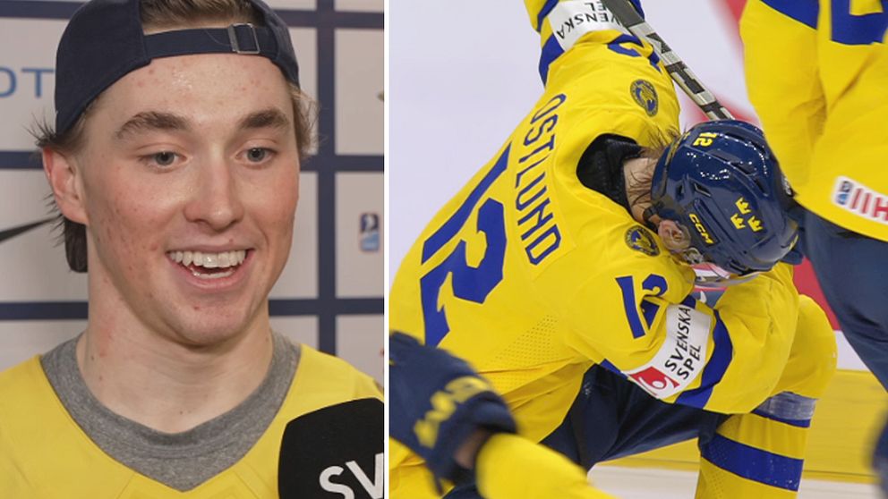 Noah Östlund om målgesten i JVM-semifinalen