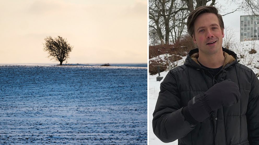 Väder-Nils lovar kallare väder nästa vecka och det kan bli snö i Skåne
