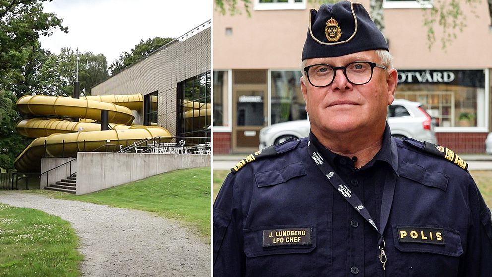 Nolhaga Parkbad och polisen Johan Lundberg