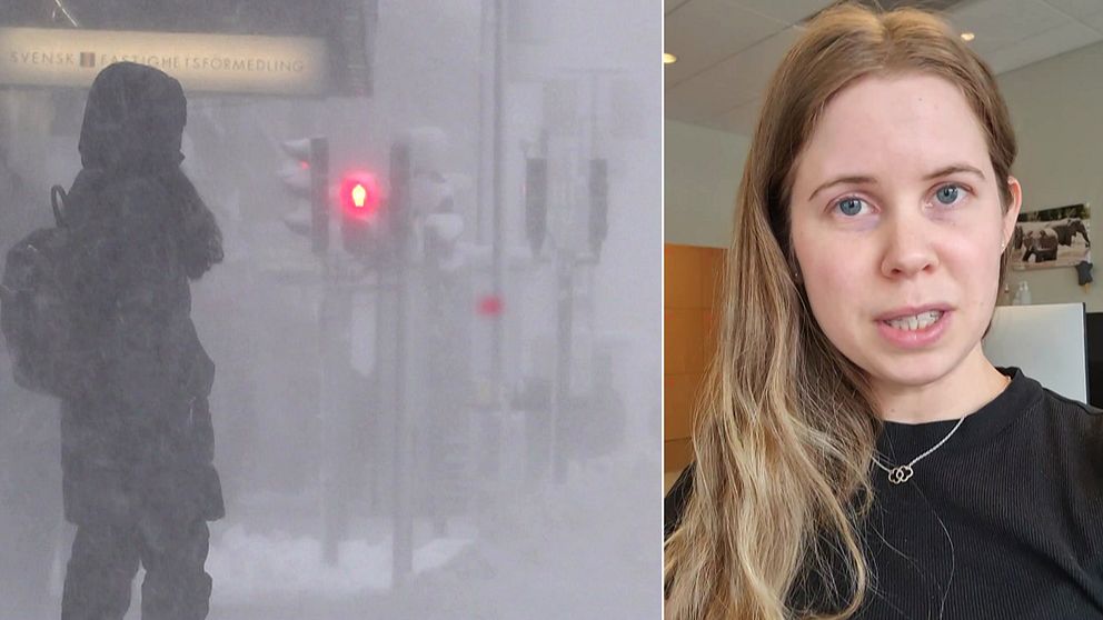 Oväder, SVT:s meteorolog Emma Härenstam