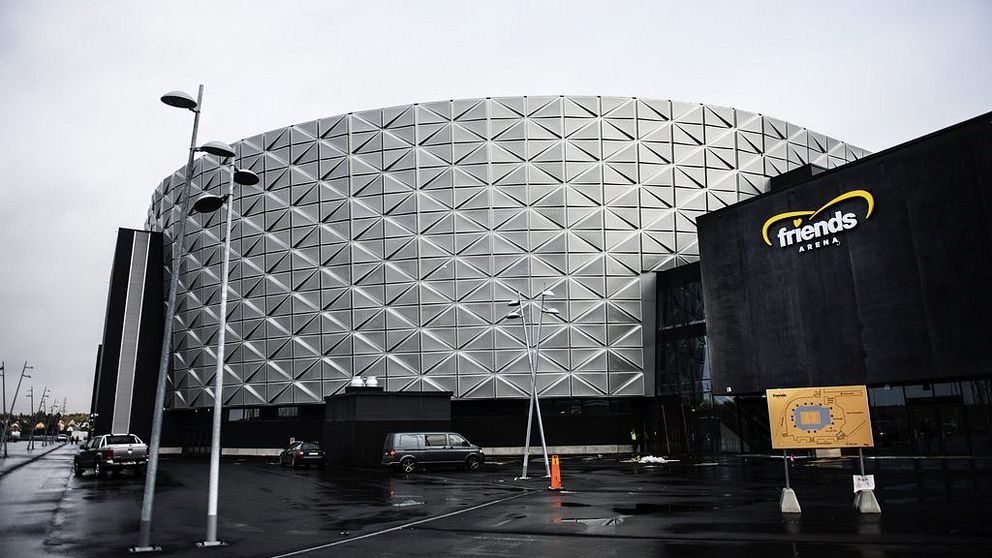 Friends arena exteriör