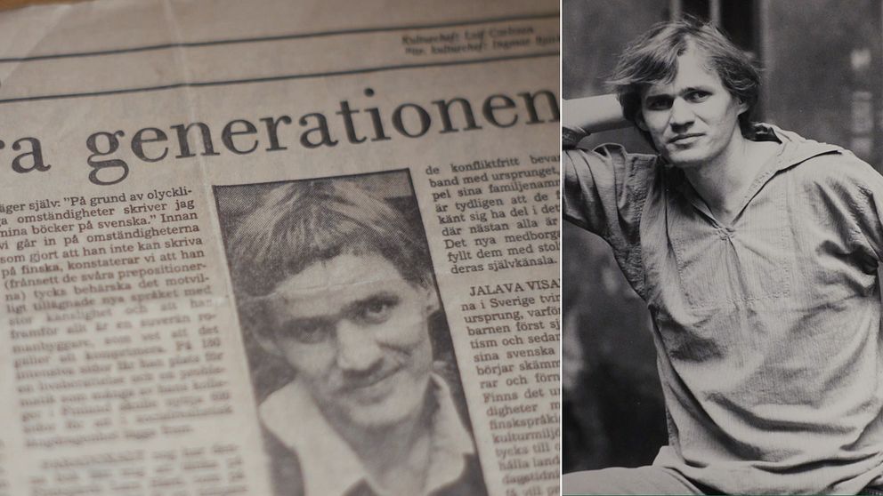 Ruotssinsuomalainen kirjailija Antti Jalava. Hänen tunnetuin teoksensa oli Asfalttikukka (Asfaltblomman, 1980)