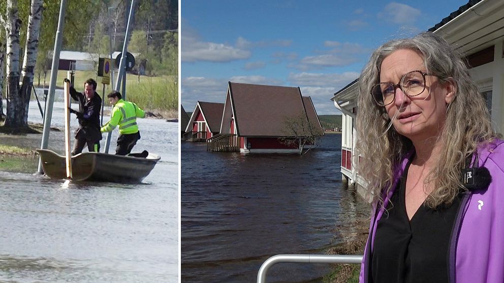 Louise Engström, hotellchef på campingen Grand artic resort i Överkalix.