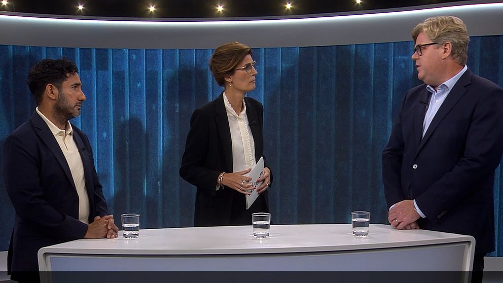 Debattörer i Aktuelltstudion