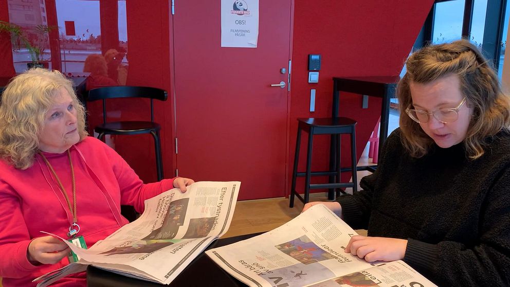 Programmet för Umeå filmfestival spanas in i tidningar