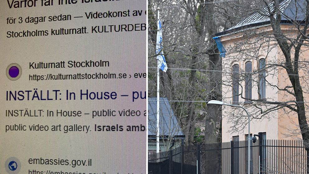 Israels programpunkt på Stockholms Kulturnatt har ställts in med hänvisning till säkerhetsläget.