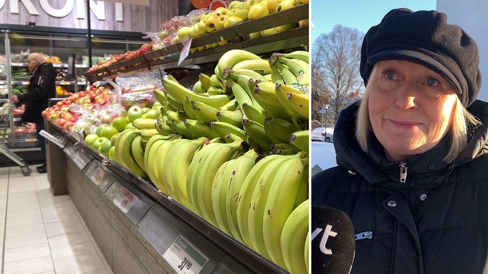 Anette Paavola i Vagnhärad tvingas åka till Trosa för att handla.