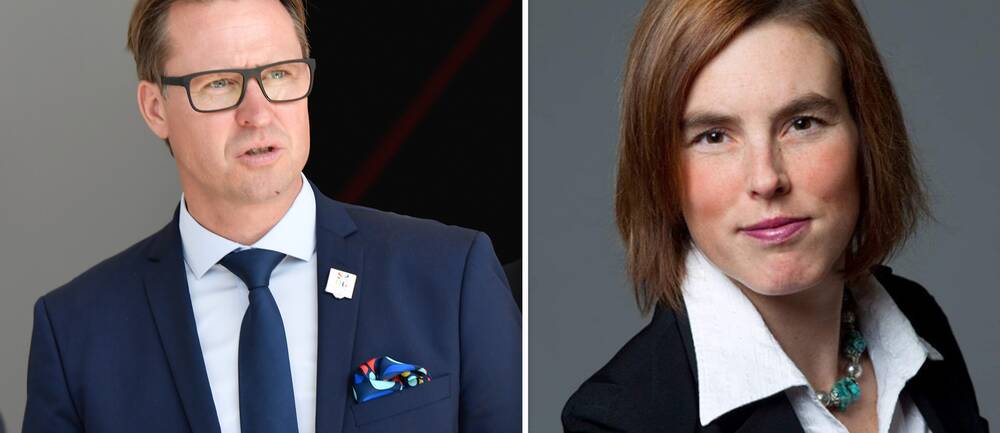 Mats Årjes och Annika Björk.