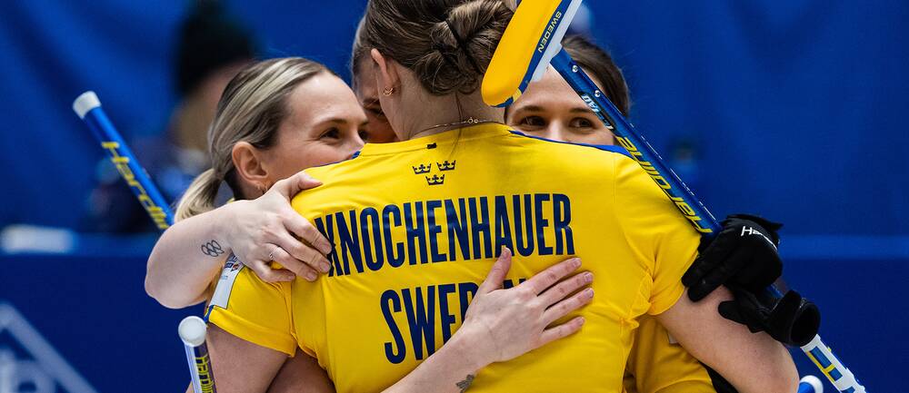 Sverige fick fira efter seger mot USA i gruppspelet.